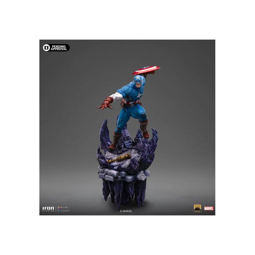 Captain America – Captain America Deluxe 1:10 Scale Statue
