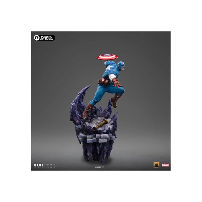 Captain America – Captain America Deluxe 1:10 Scale Statue