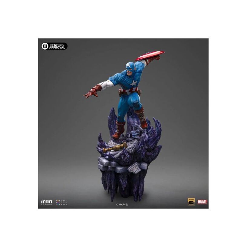 Captain America – Captain America Deluxe 1:10 Scale Statue