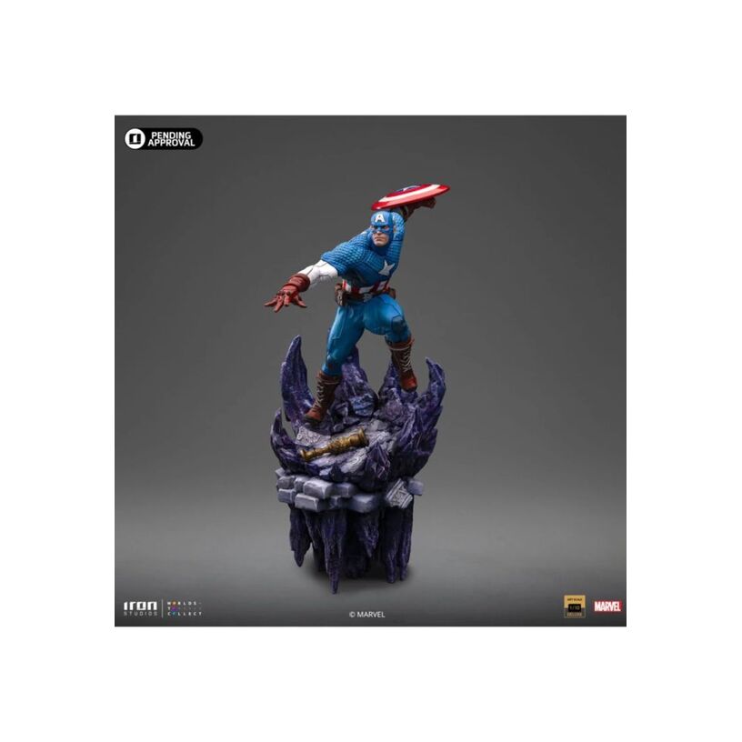 Captain America – Captain America Deluxe 1:10 Scale Statue