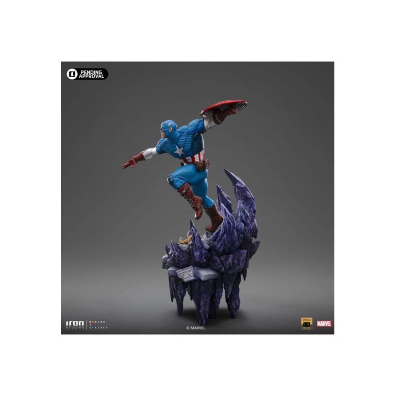 Captain America – Captain America Deluxe 1:10 Scale Statue