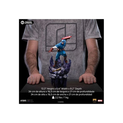 Captain America – Captain America Deluxe 1:10 Scale Statue