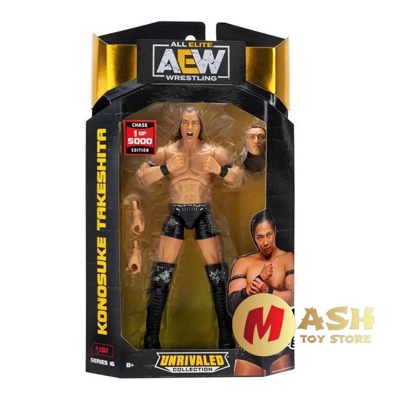Konosuke Takeshita Chase - Aew Jazwares Unrivaled Collection Series 16