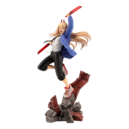 Chainsaw Man: Artfx J Power - 1/8 Pre-Painted Pvc Statue (Kotobukiya)
