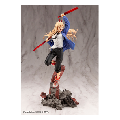 Chainsaw Man: Artfx J Power - 1/8 Pre-Painted Pvc Statue (Kotobukiya)
