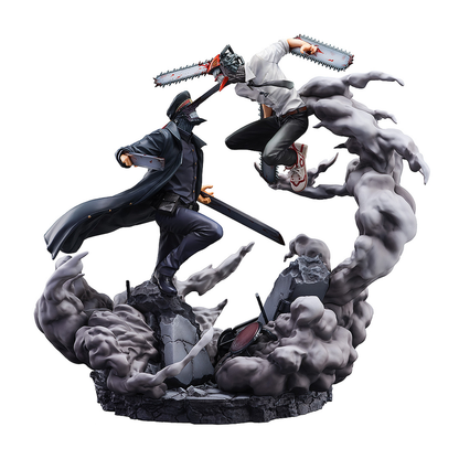 Chainsaw Man Super Situation Figure: Chainsaw Man Vs Samurai Sword (Sega)