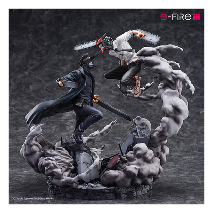 Chainsaw Man Super Situation Figure: Chainsaw Man Vs Samurai Sword (Sega)