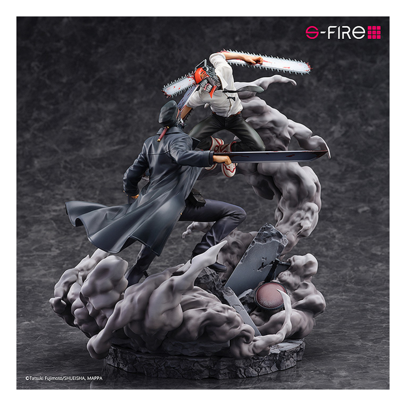 Chainsaw Man Super Situation Figure: Chainsaw Man Vs Samurai Sword (Sega)