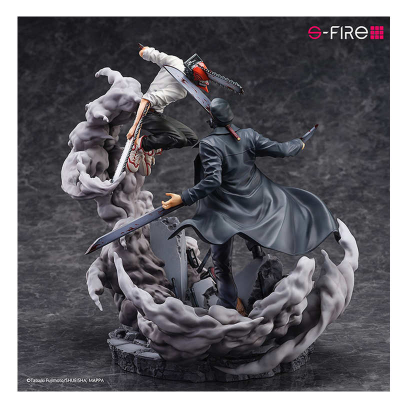 Chainsaw Man Super Situation Figure: Chainsaw Man Vs Samurai Sword (Sega)