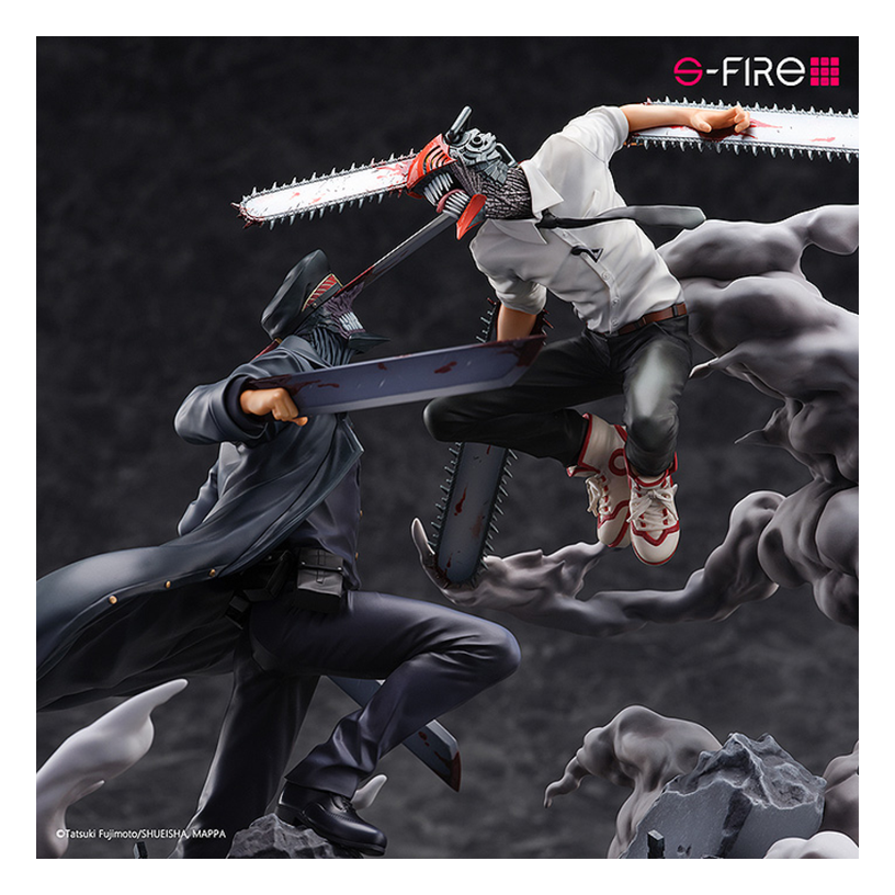 Chainsaw Man Super Situation Figure: Chainsaw Man Vs Samurai Sword (Sega)
