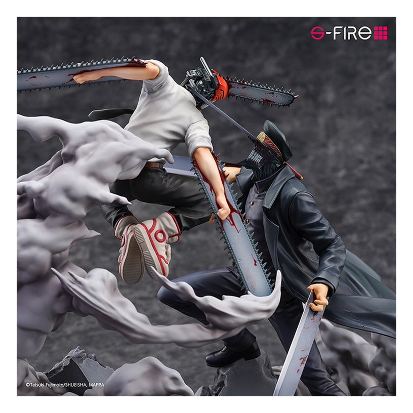 Chainsaw Man Super Situation Figure: Chainsaw Man Vs Samurai Sword (Sega)