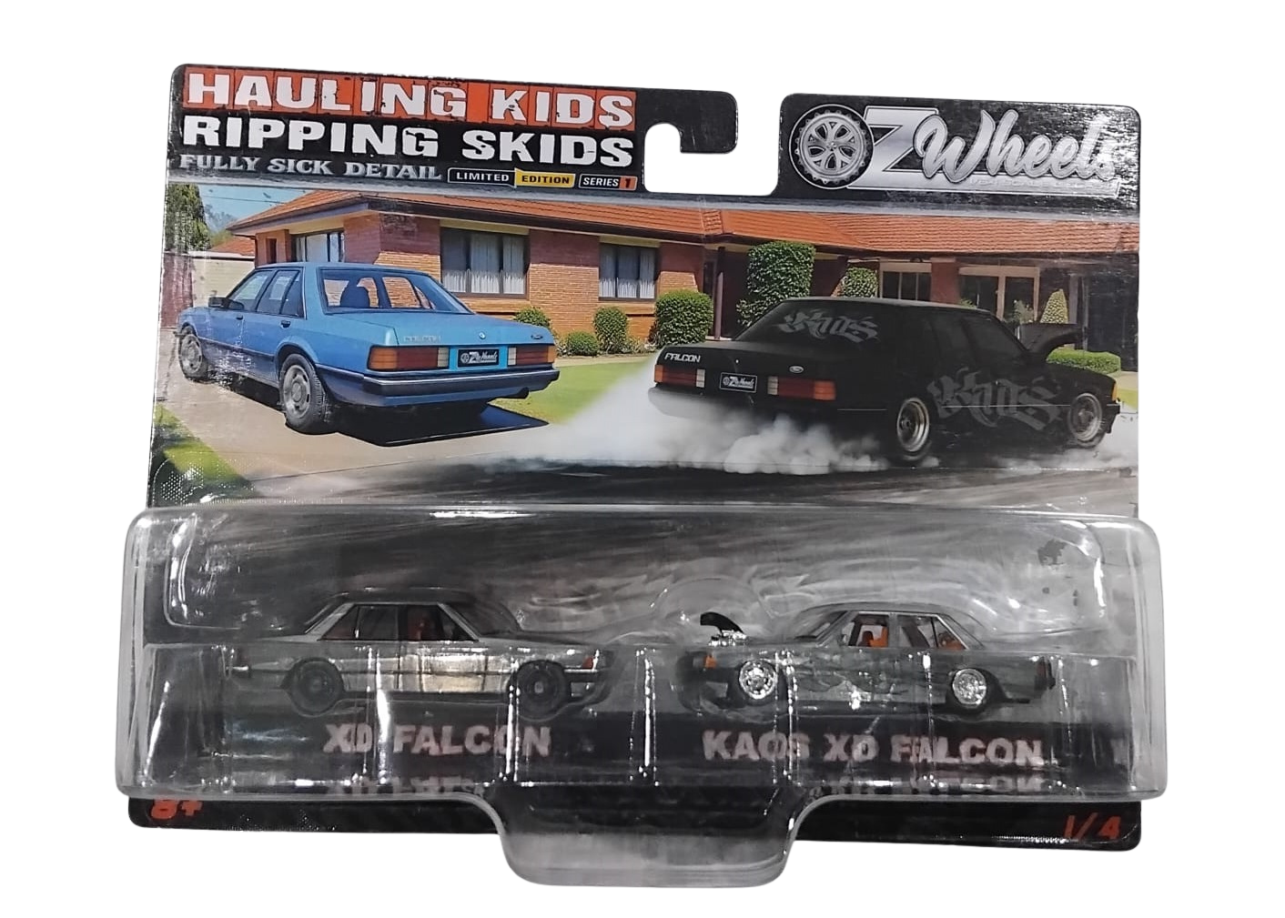 Chase Hauling Kids & Ripping Skids Ford Xd Falcon (Fsd) Twin Pack
