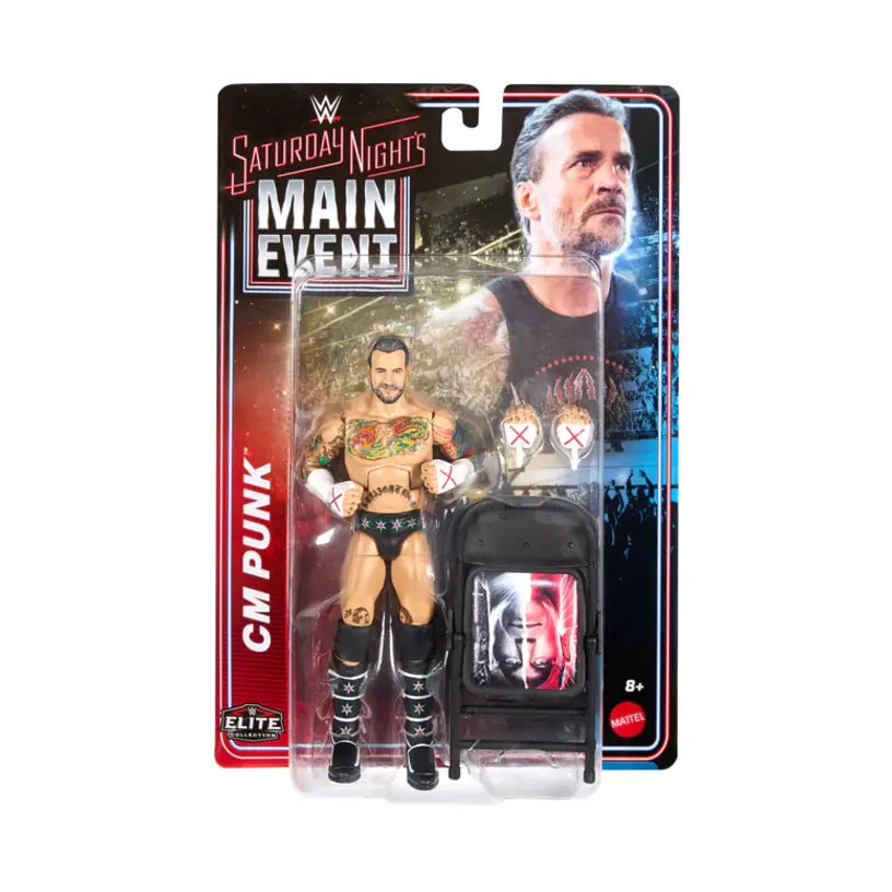 Cm Punk 2026 Wwe Elite Saturday Night'S Main Event Series 1