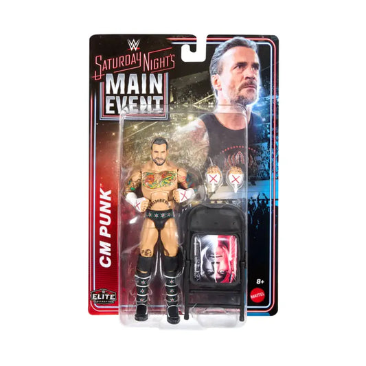 Cm Punk 2026 Wwe Elite Saturday Night'S Main Event Series 1