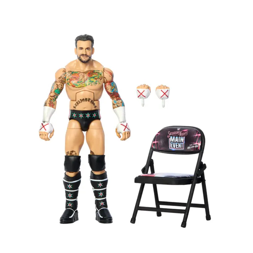 Cm Punk 2026 Wwe Elite Saturday Night'S Main Event Series 1