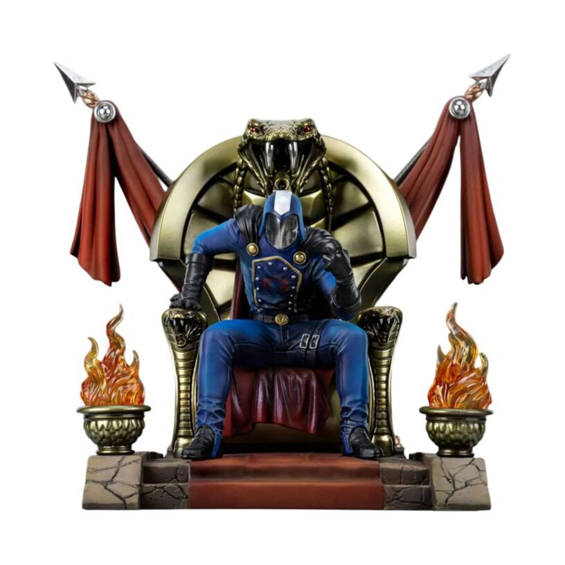 Cobra Commander G.I. Joe Deluxe 1:10 Statue
