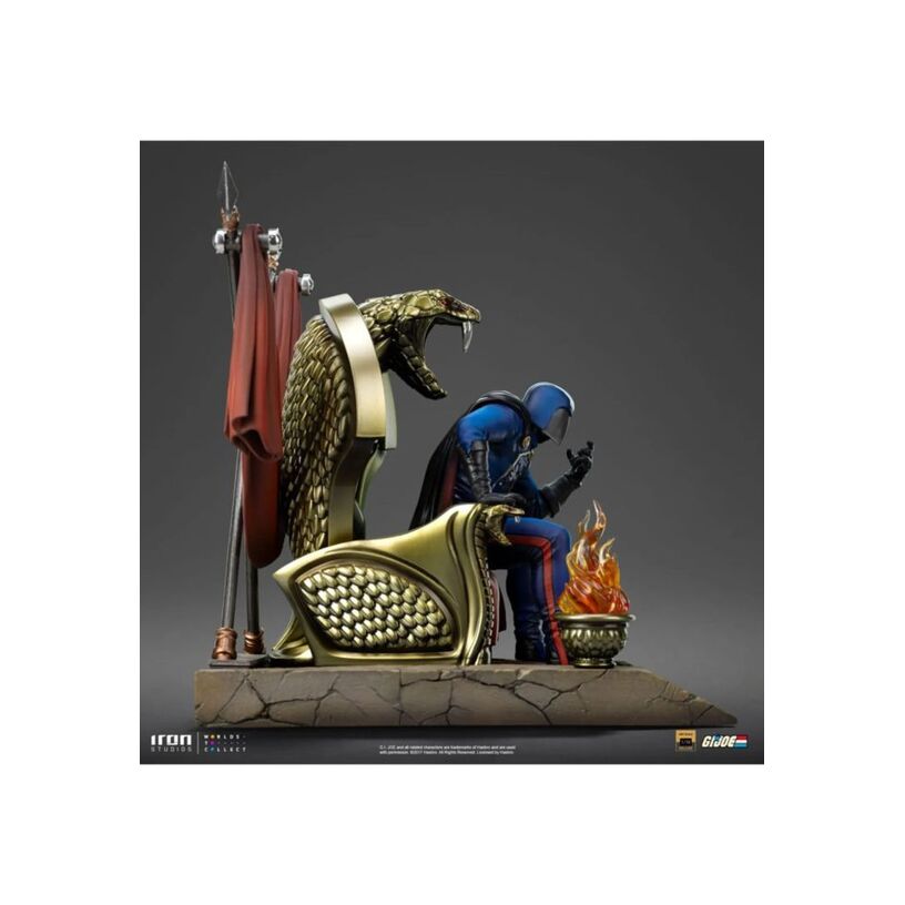 Cobra Commander G.I. Joe Deluxe 1:10 Statue