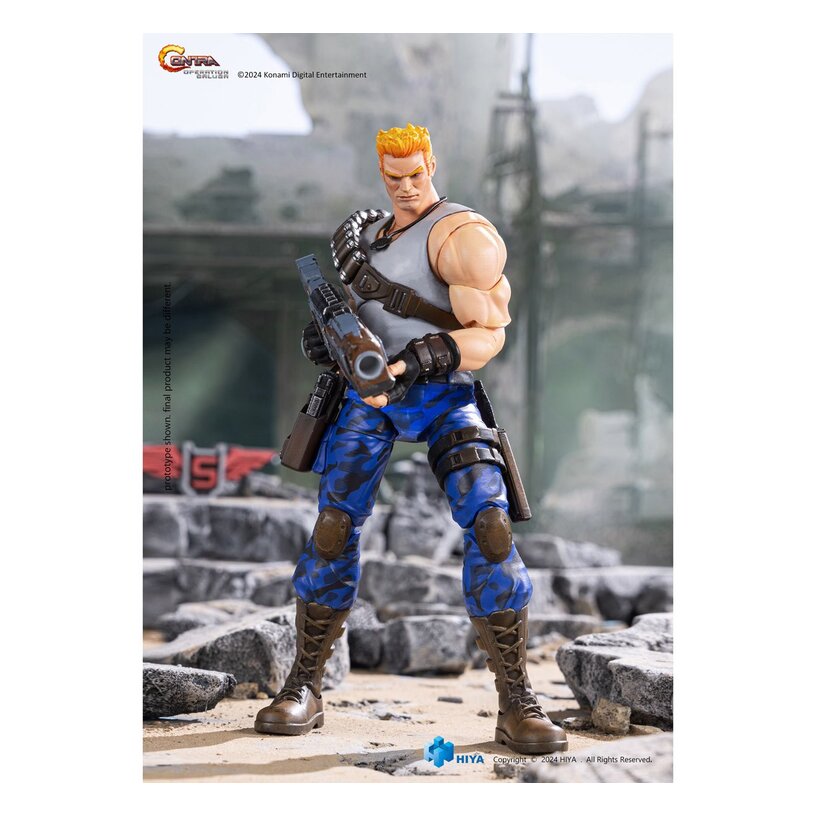 Contra: Operation Galuga Bill Rizer Exquisite Basic 1:12 Action Figure