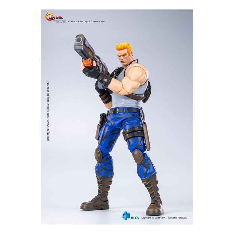 Contra: Operation Galuga Bill Rizer Exquisite Basic 1:12 Action Figure