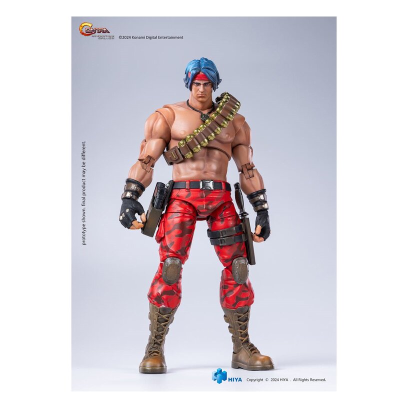 Contra: Operation Galuga Lance Bean Exquisite Basic 1:12 Action Figure
