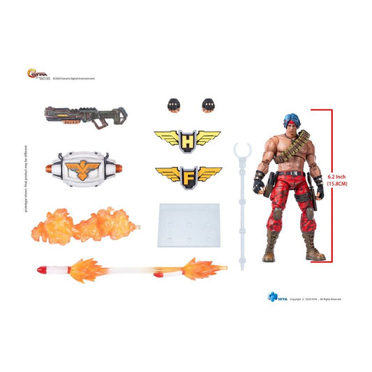 Contra: Operation Galuga Lance Bean Exquisite Basic 1:12 Action Figure