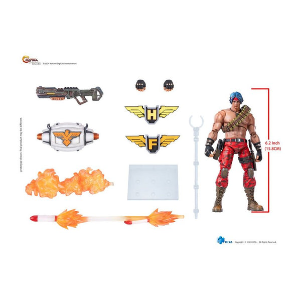 Contra: Operation Galuga Lance Bean Exquisite Basic 1:12 Action Figure