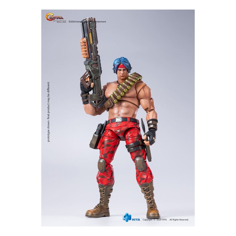 Contra: Operation Galuga Lance Bean Exquisite Basic 1:12 Action Figure