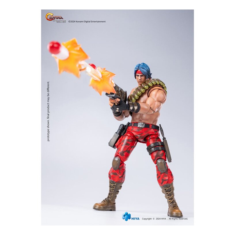 Contra: Operation Galuga Lance Bean Exquisite Basic 1:12 Action Figure