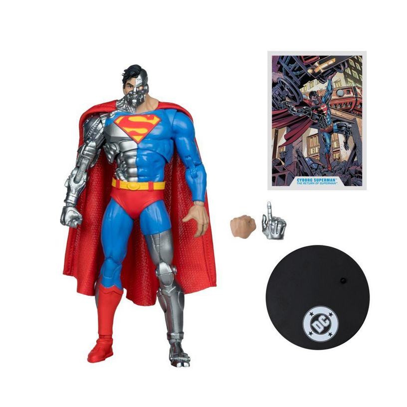 Cyborg Superman DC Multiverse Vault Collection 7-Inch Action Figure