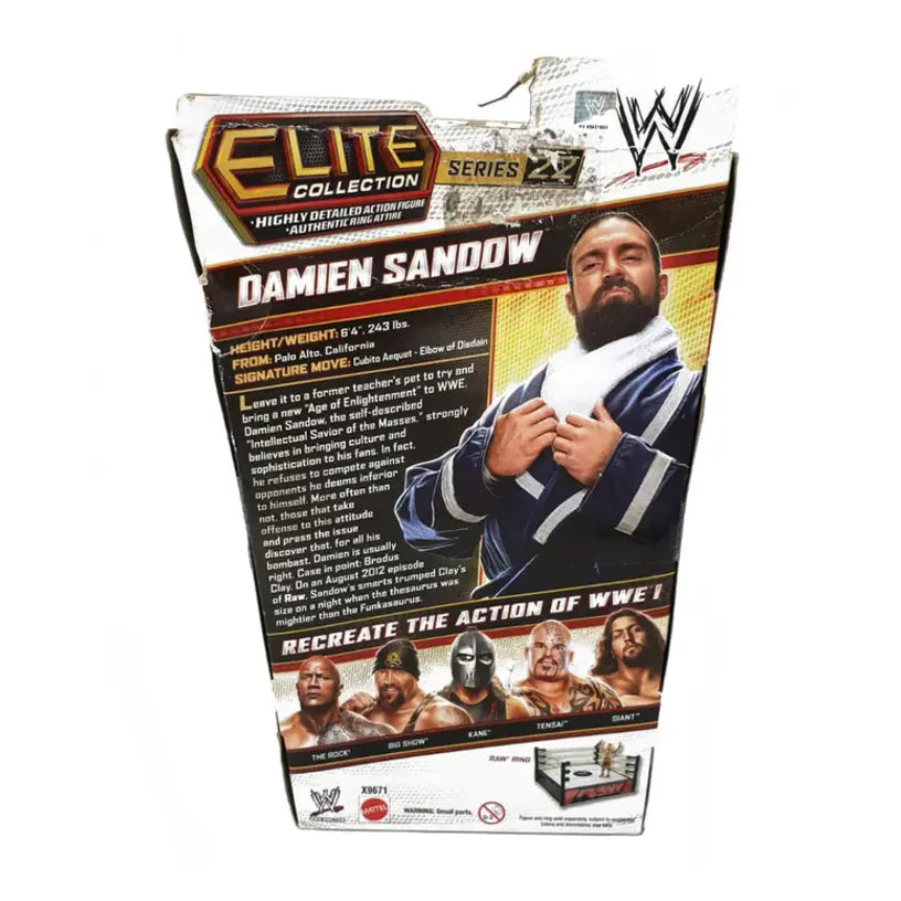 Damien Sandow Wwe Mattel Elite Collection Series 22 2013