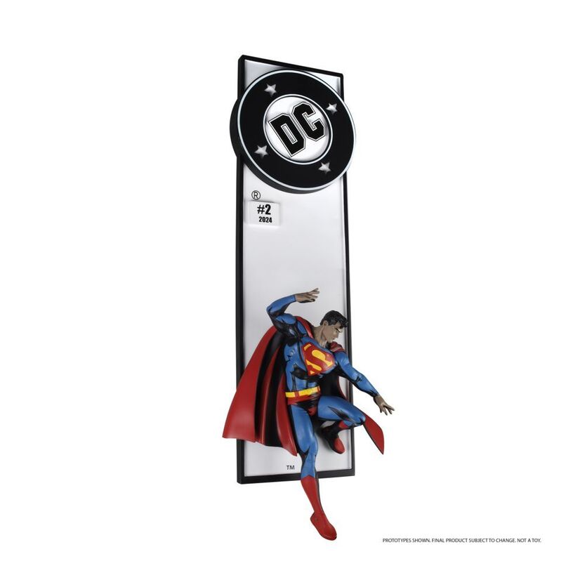 Dc Comics – Superman Comic Corner Box 1:10 Scale Resin Wall...