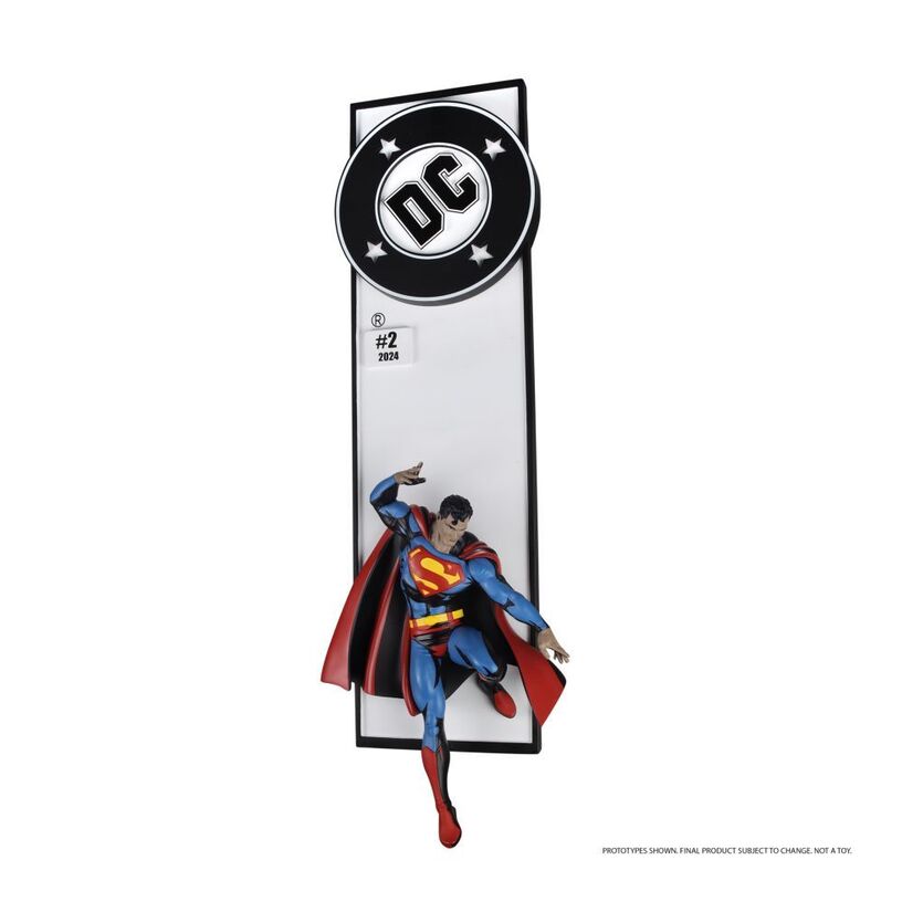 Dc Comics – Superman Comic Corner Box 1:10 Scale Resin Wall...