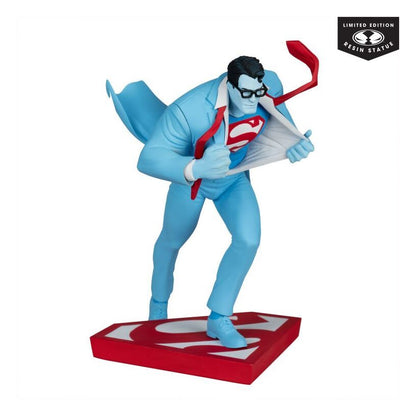 Dc Comics – Superman Red & Blue By Clayton Henry Resin Statu...