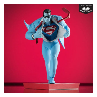 Dc Comics – Superman Red & Blue By Clayton Henry Resin Statu...