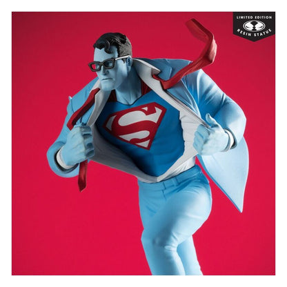 Dc Comics – Superman Red & Blue By Clayton Henry Resin Statu...