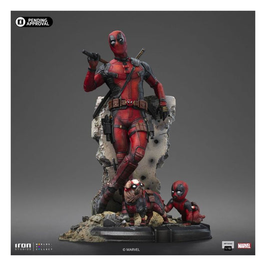 Deadpool & Wolverine – Deadpool 1:10 Statue