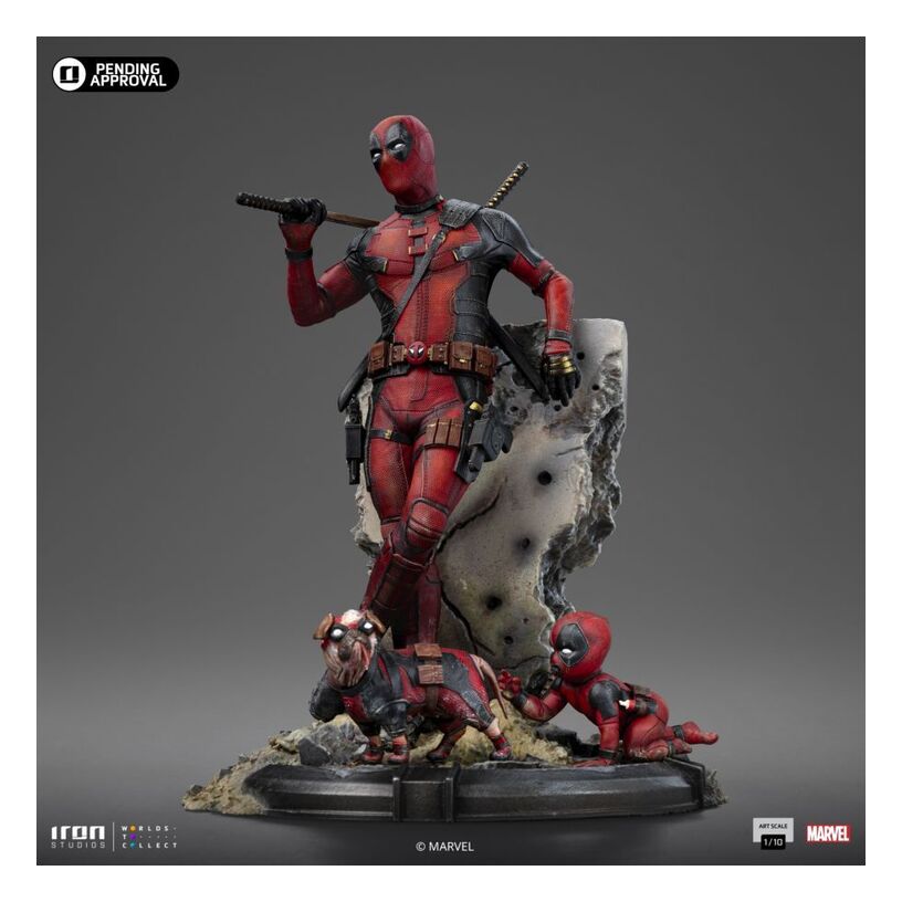 Deadpool & Wolverine – Deadpool 1:10 Statue