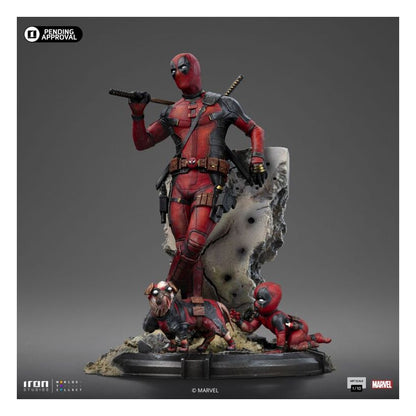 Deadpool & Wolverine – Deadpool 1:10 Statue
