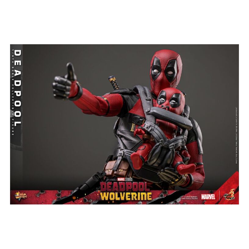 Deadpool & Wolverine – Deadpool 1:6 Scale Collectable Action...