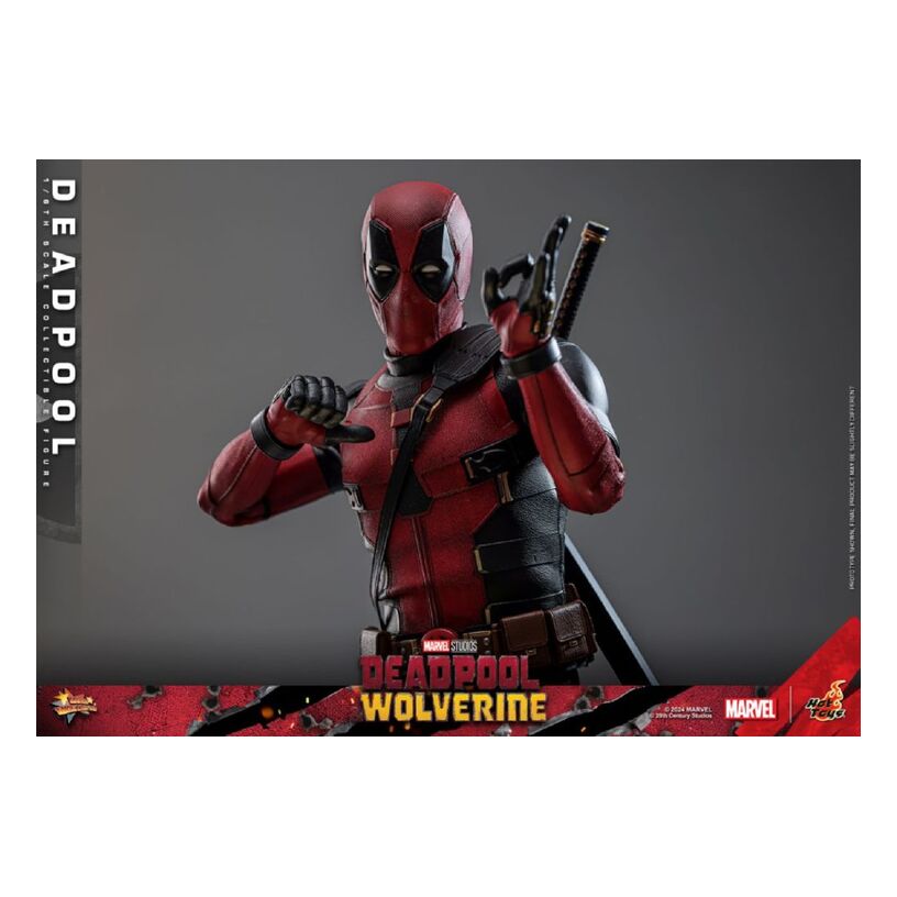 Deadpool & Wolverine – Deadpool 1:6 Scale Collectable Action...