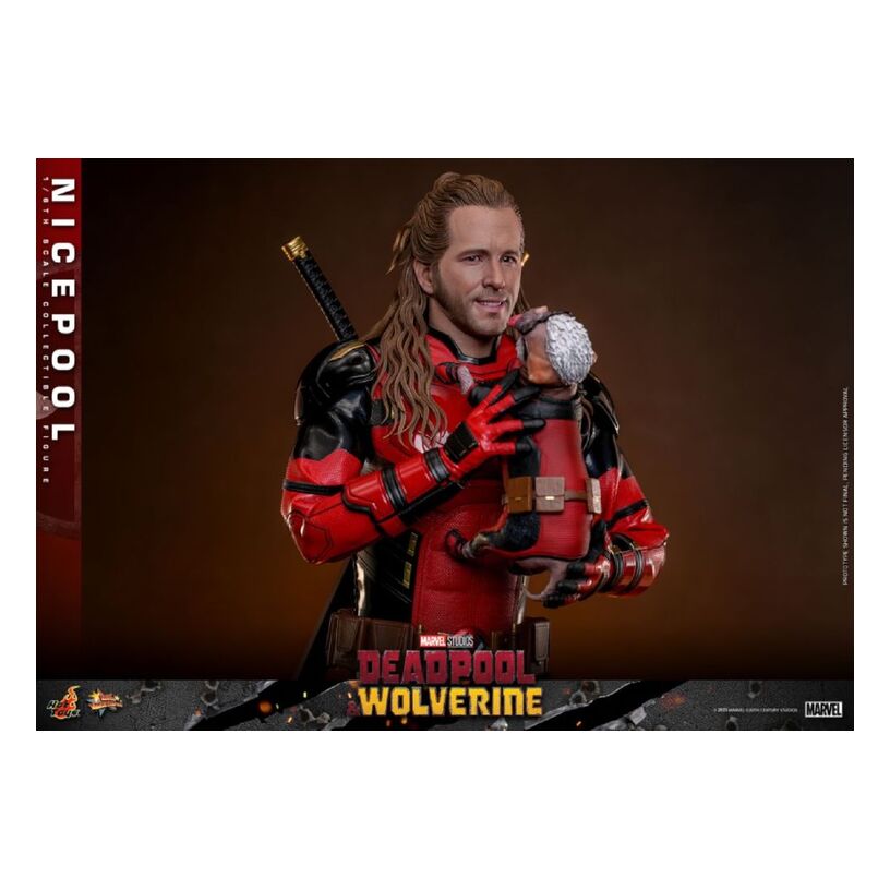 Deadpool & Wolverine Nicepool 1:6 Collectable Action Figure