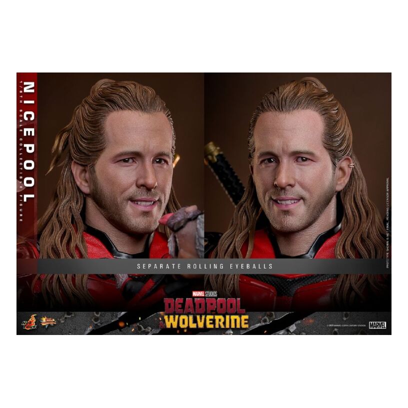 Deadpool & Wolverine Nicepool 1:6 Collectable Action Figure