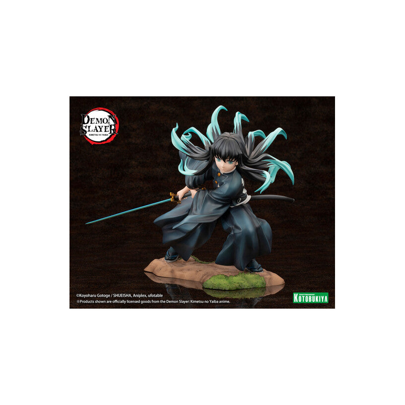 Demon Slayer: Kimetsu No Yaiba: Artfx J Muichiro Tokito - 1/8 Pre-Painted Pvc Statue (Kotobukiya)
