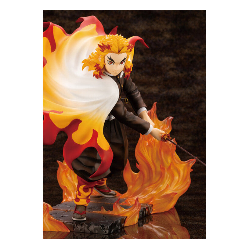 Demon Slayer [Kimetsu No Yaiba]: Kyojuro Rengoku Artfx J 1/8 Scale Figure