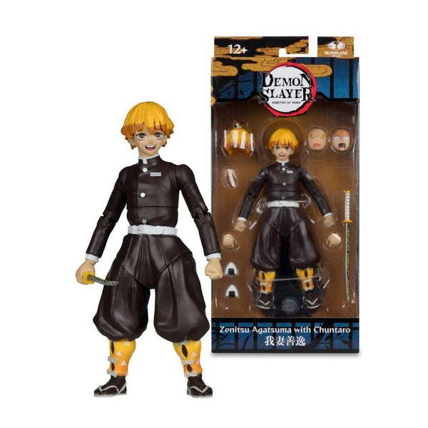 Demon Slayer – Zenitsu Agatsuma With Chuntaro Figure