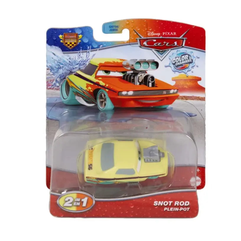 Disney Cars Race To Celebrate Snot Rod Color Changing Vehicle