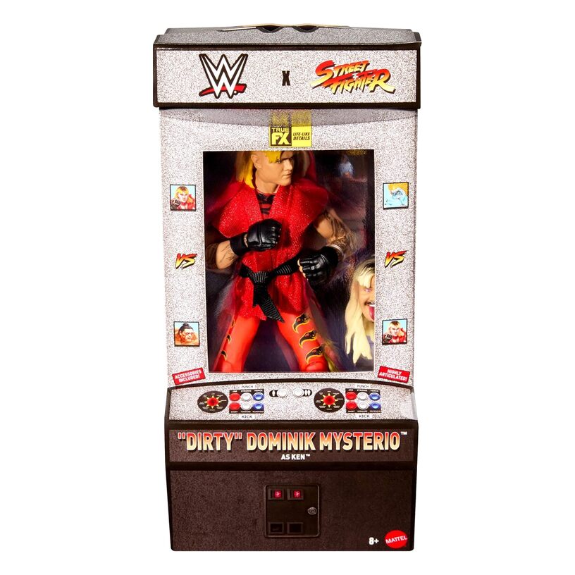 Dominik Mysterio As Ken - Wwe X Street Fighter Elite Collection Series 3
