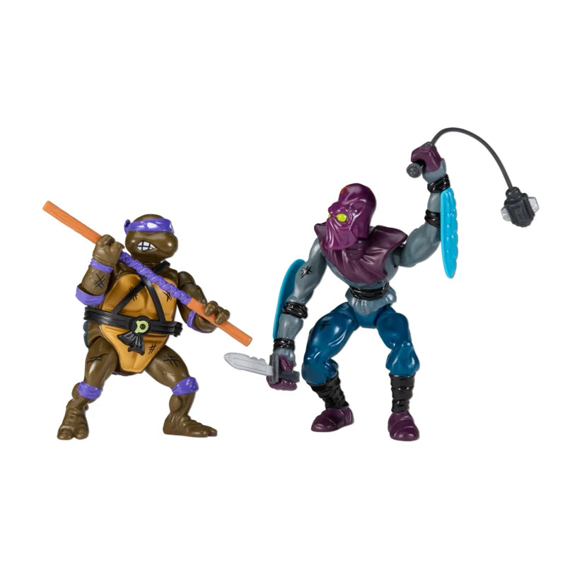 Donatello Vs. Foot Soldier 2-Pack Tmnt Cowabunga Forever