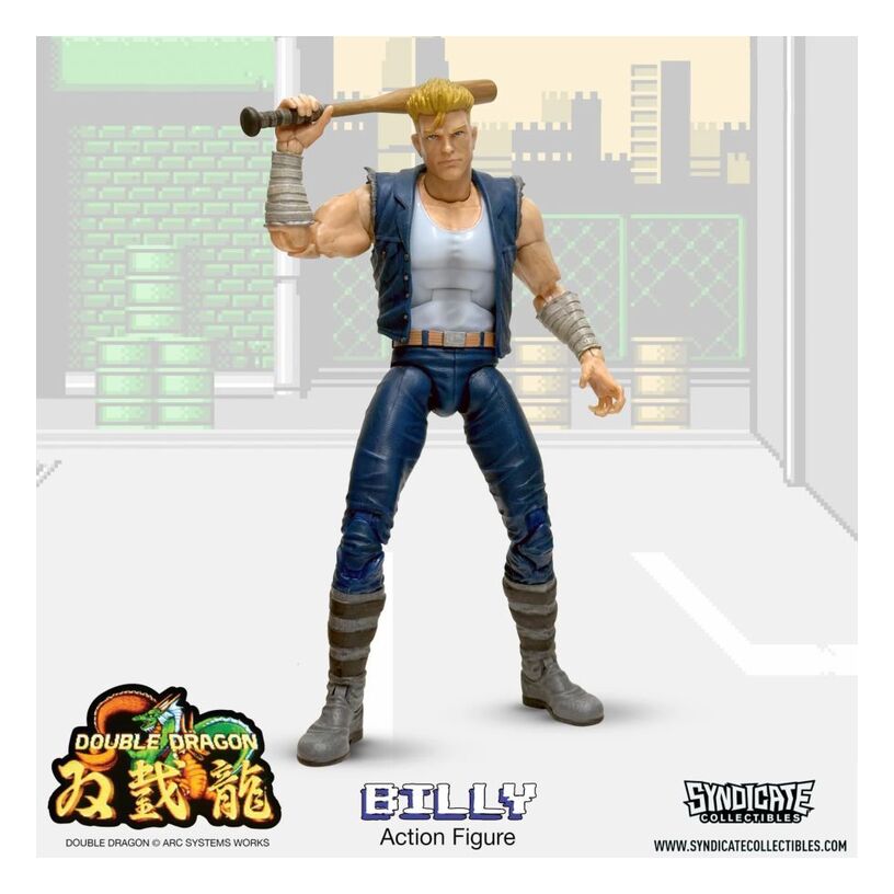 Double Dragon – Billy 7 Inch Deluxe Figure
