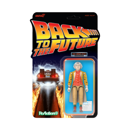 Dr. Emmett Brown (Future) Back To The Future Reaction+ Figure